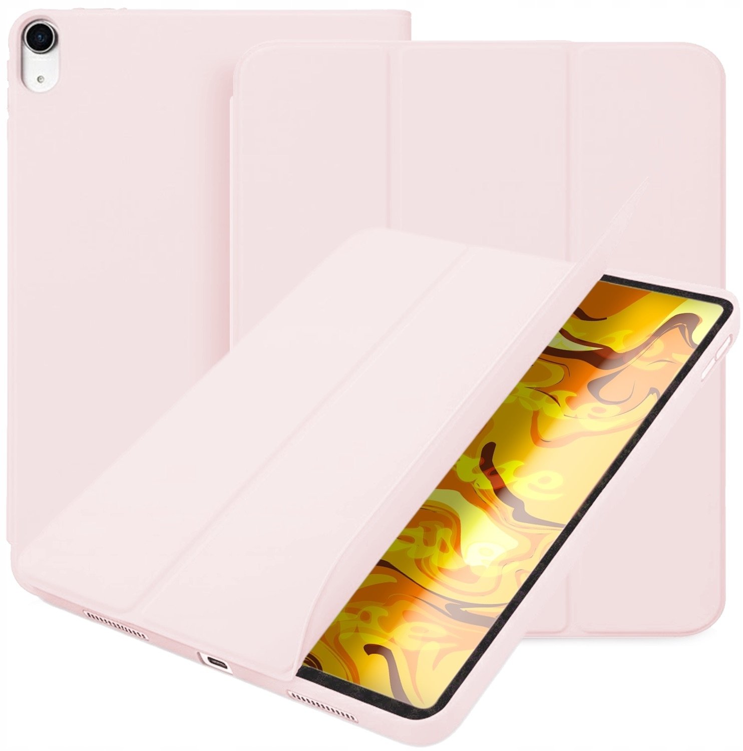 Etui z Klapką Do Apple iPad Air 4 2020 / 5 2022 10.9" / 6 2024 11" Różowe