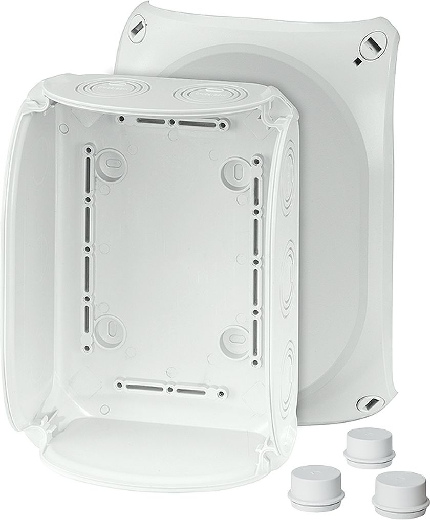 Hensel Puszka odgałęźna 210 x 155 x 92 bez zacisków IP66 szara DK 1600 GZ (62000159)