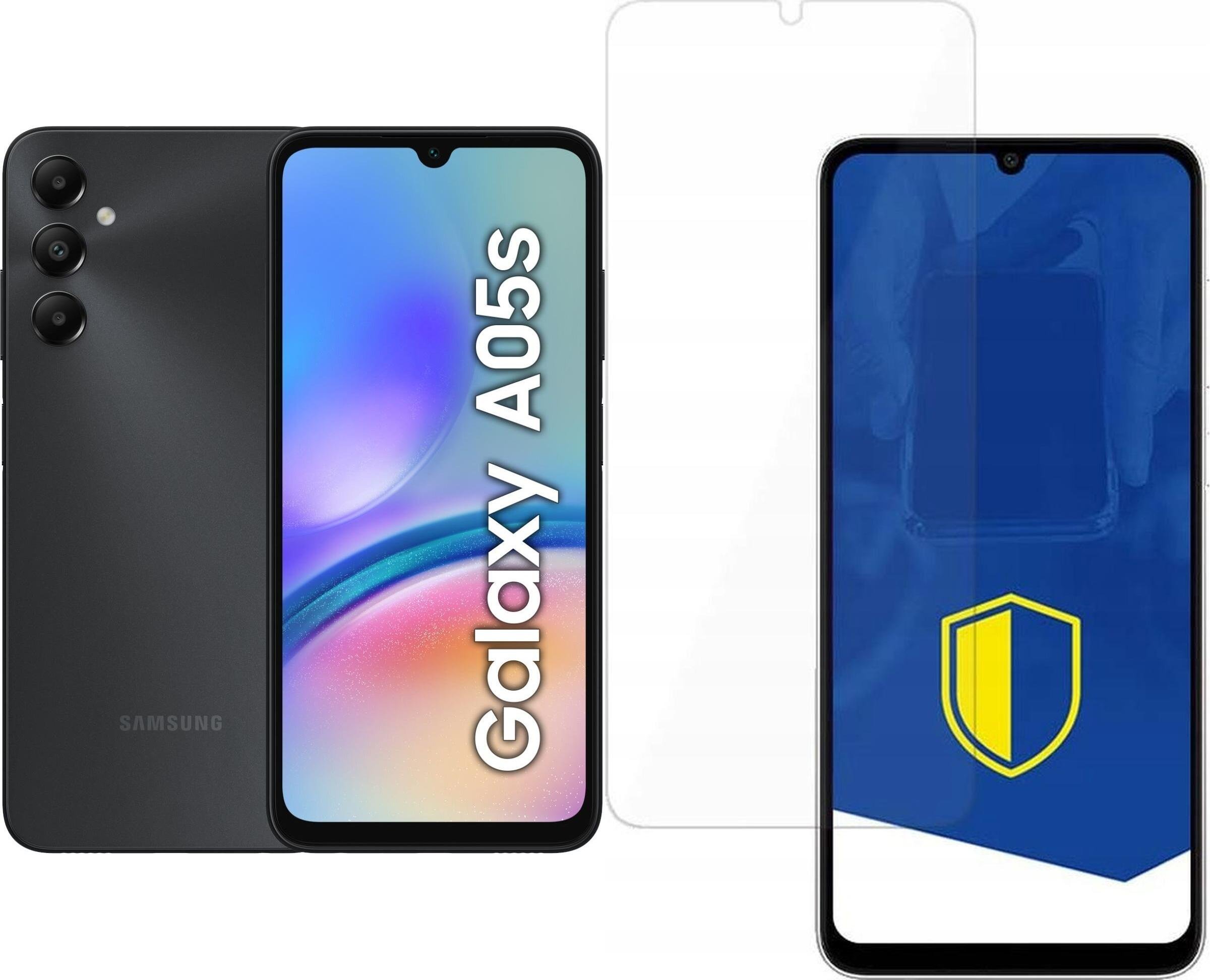 Smartfon Samsung Galaxy A05s 4/64GB Czarny (SM-A057GZKUEUB) + FlexibleGlass