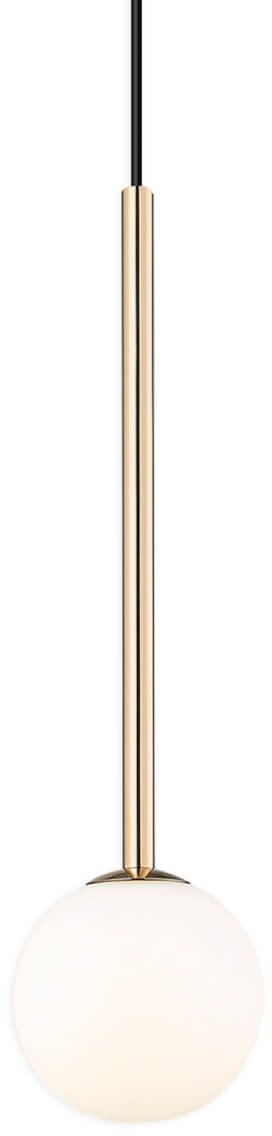 Okrągła lampa wisząca Arcturus P0574-01F-F7AA Zumaline biały złoty