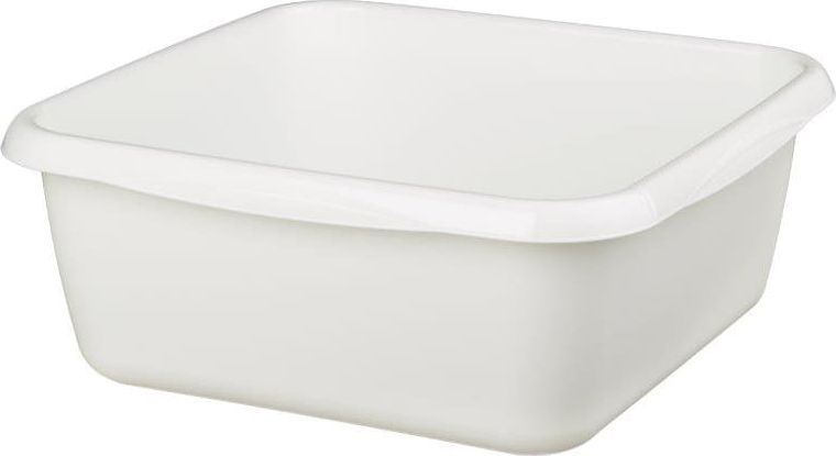 Galicja Miska plastikowa, kwadratowa Molly (4.5 L, kremowy)