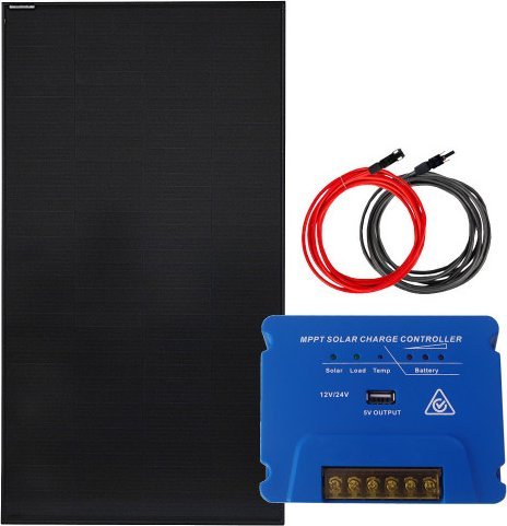 SolarFam Zestaw solarny 130W 12V MPPT 15A