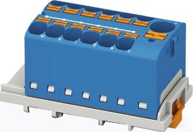 Phoenix Contact Blok rozdzielczy PTFIX 10/12X4-NS35 BU 3273616