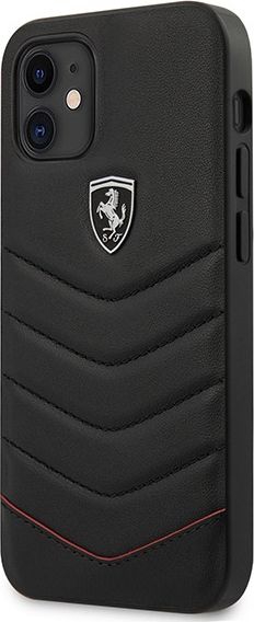 Ferrari Ferrari FEHQUHCP12SBK iPhone 12 mini 5,4" czarny/black hardcase Off Track Quilted