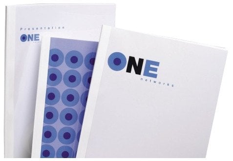 GBC Standard Thermal Binding Covers 40mm White (50), A4, PVC, White, 50 pc(s)