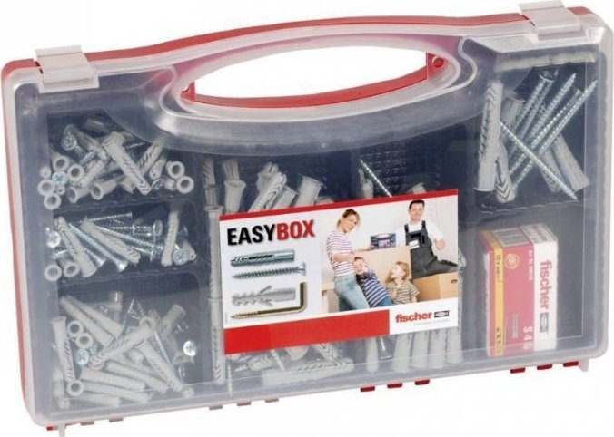 Fischer REDBOX EASY-BOX 126 UX+WKRĘTY+S+HAKI