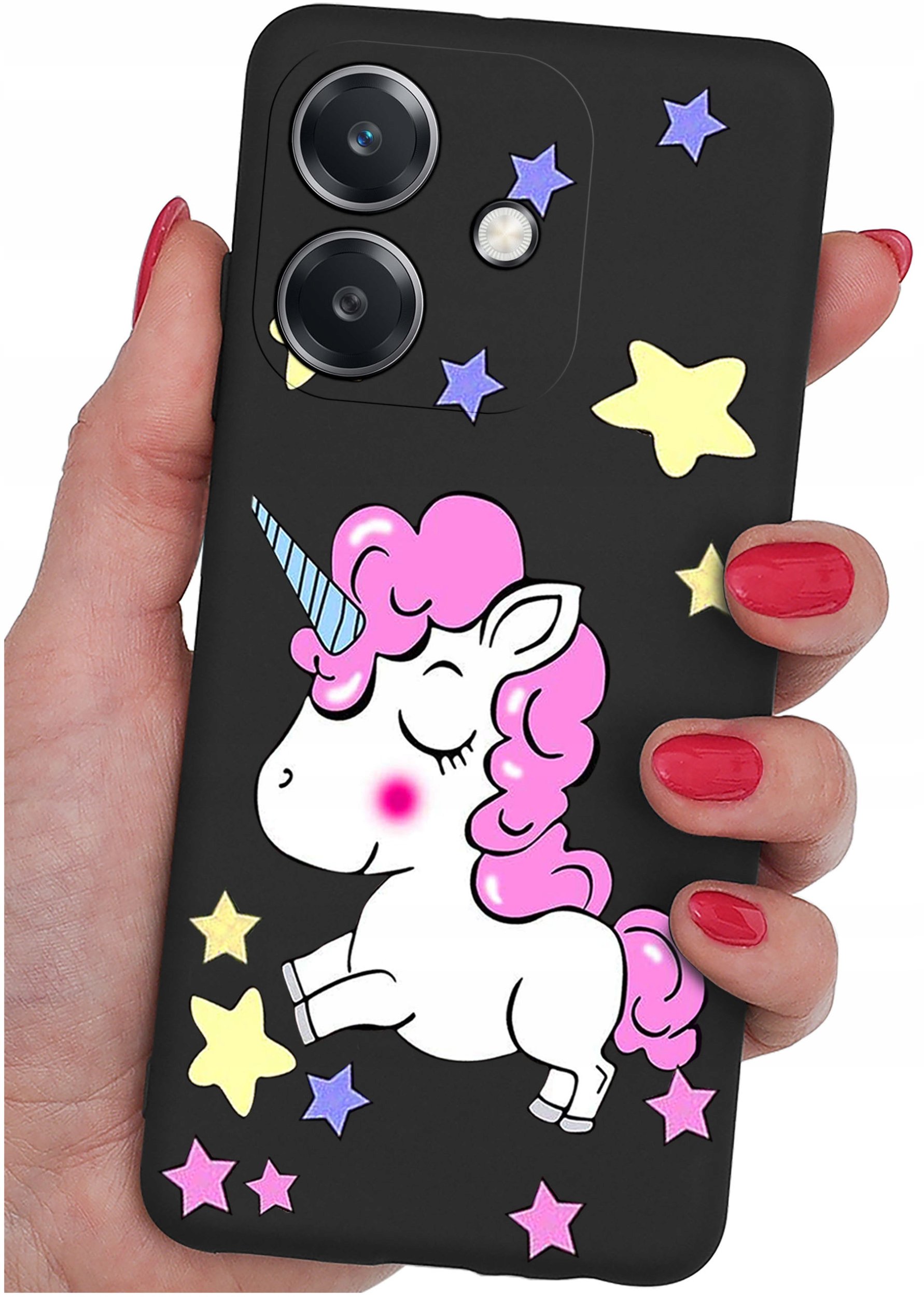 Etui do Oppo A40 | A40M | WZORY | SILIKONOWE MATT SZKŁO 9H