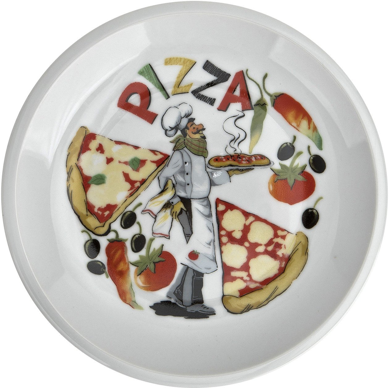 Talerz do pizzy 20 cm Kawałki pizzy MPLCo