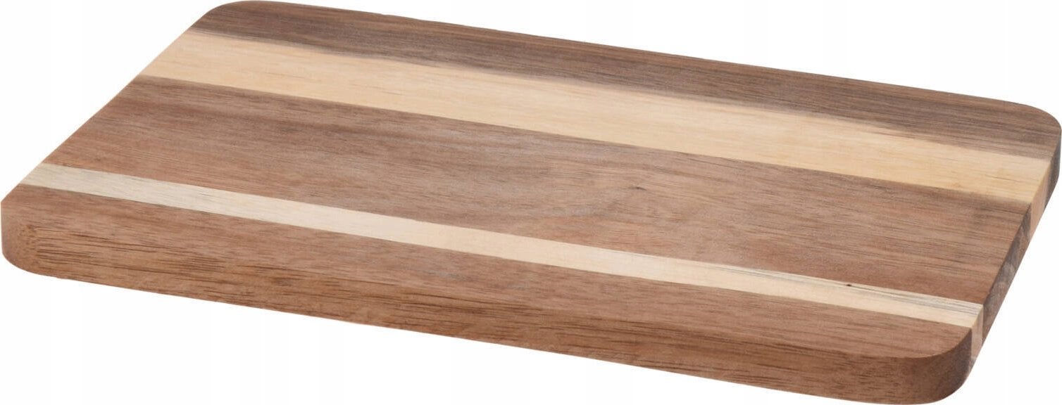 Deska do krojenia Excellent Houseware Deska do krojenia drewniana akcja WOOD, 22 x 14 x 1 cm