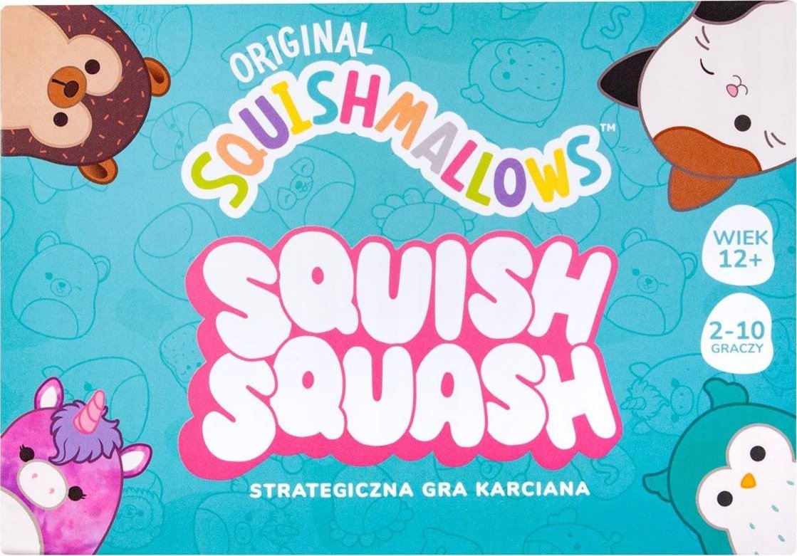 Squishmallows SQUISHMALLOWS Gra Karciana Squish Squash, gra