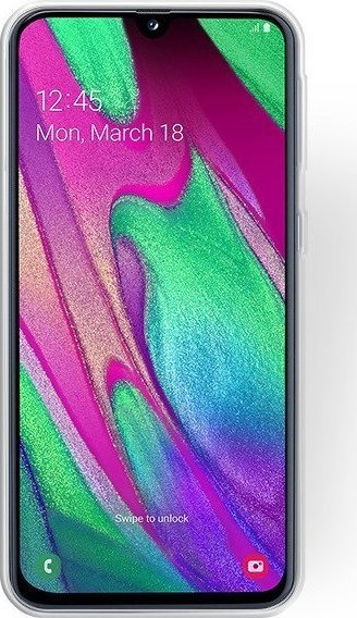 Mocco Ultra Back Case 1 mm Silicone Case for Samsung A105 Galaxy A10 Transparent