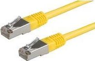 Roline ROLINE PatchCord FTP Kat. 5e 5m Żółty