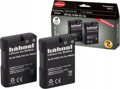 Akumulator Hahnel Hähnel Battery Nikon HL-EL14 / 14a Twin Pack