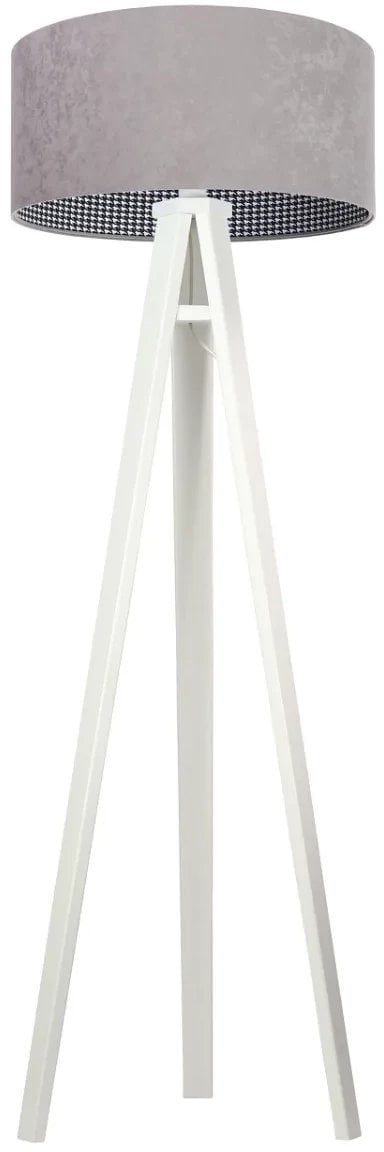 Lampa stojąca HOME 50 szara/biała BPS KONCEPT