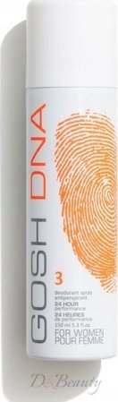 Gosh Gosh, Gosh DNA 3, Deodorant Spray, For Women, 150 ml For Women