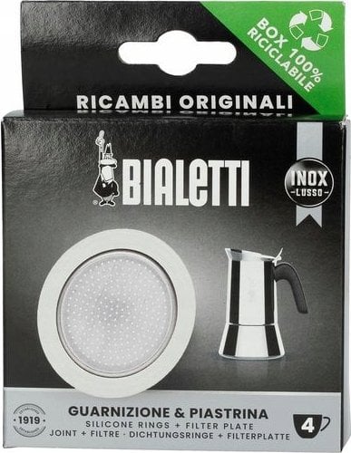 Bialetti Bialetti - Uszczelka + sitko do kawiarek stalowych Bialetti 4tz