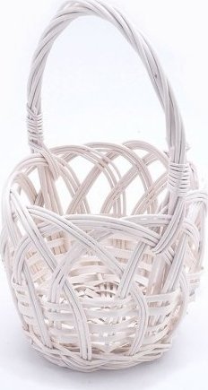 Wnuk Koszyczek Wielkanocny (Ażurek/Okrągły/Biały)