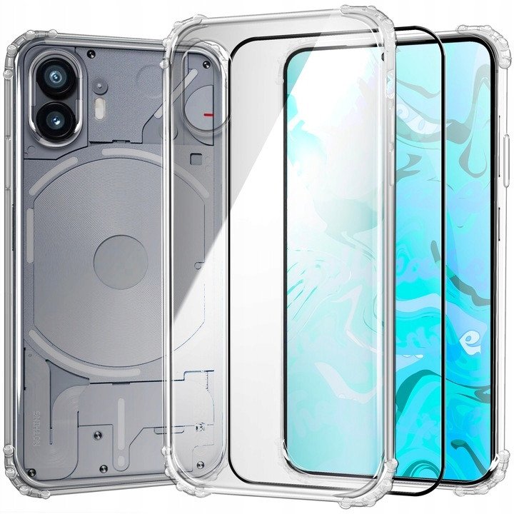 ETUI PANCERNE DO NOTHING PHONE 2 | CASE SILIKON GUMOWE ANTI SHOCK SZKŁO