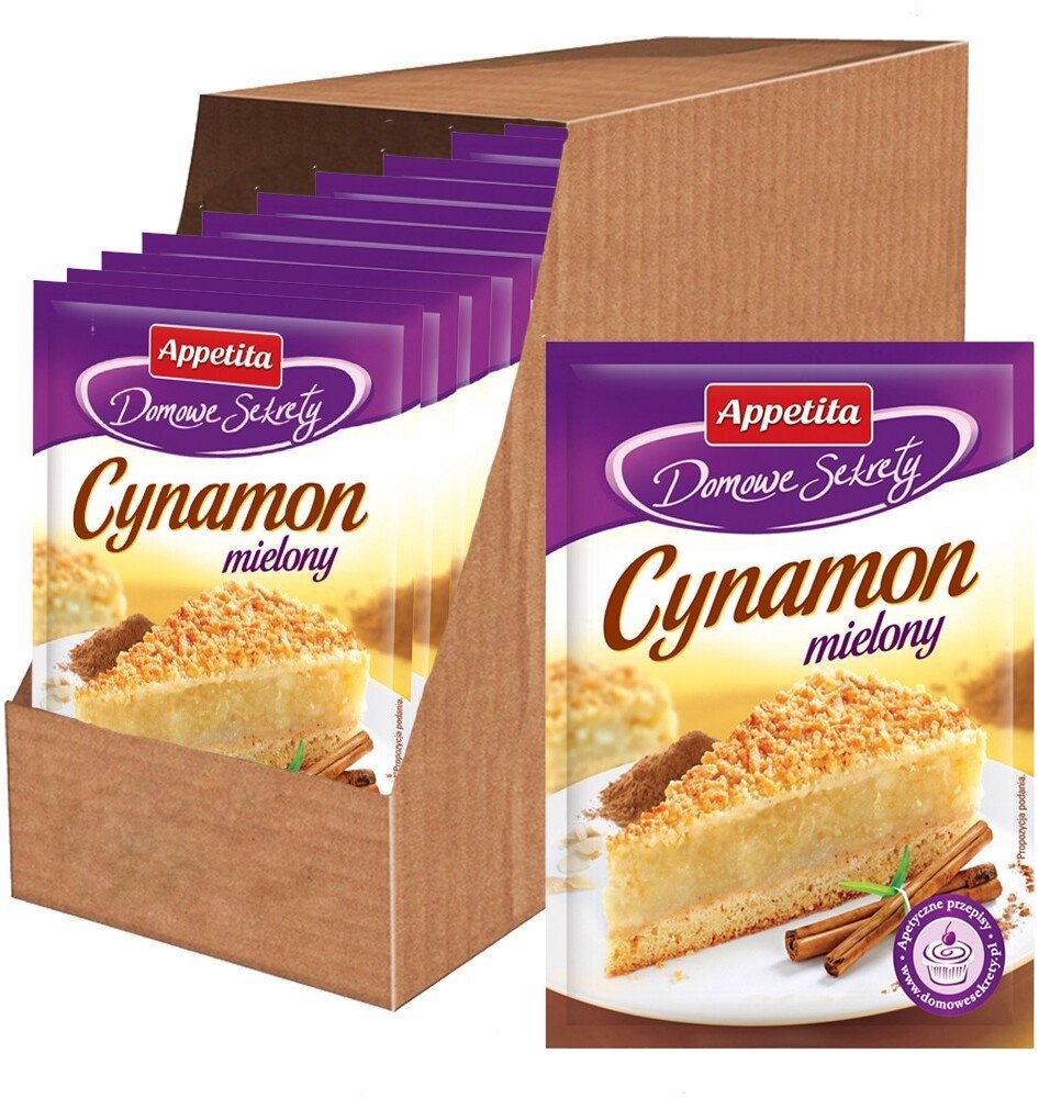 Appetita Domowe Sekrety mielony cynamon 15 g x 25 sztuk