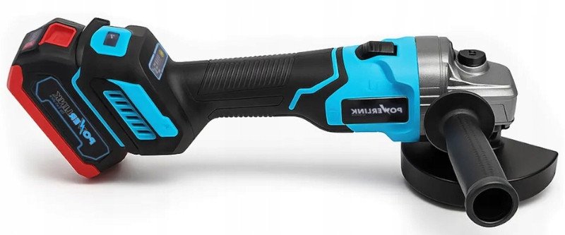 EXTRALINK POWERLINK AKUMULATOROWA SZLIFIERKA KATOWA AG803 Z RACZKA 8500RPM 2X4AH PWL-AG803