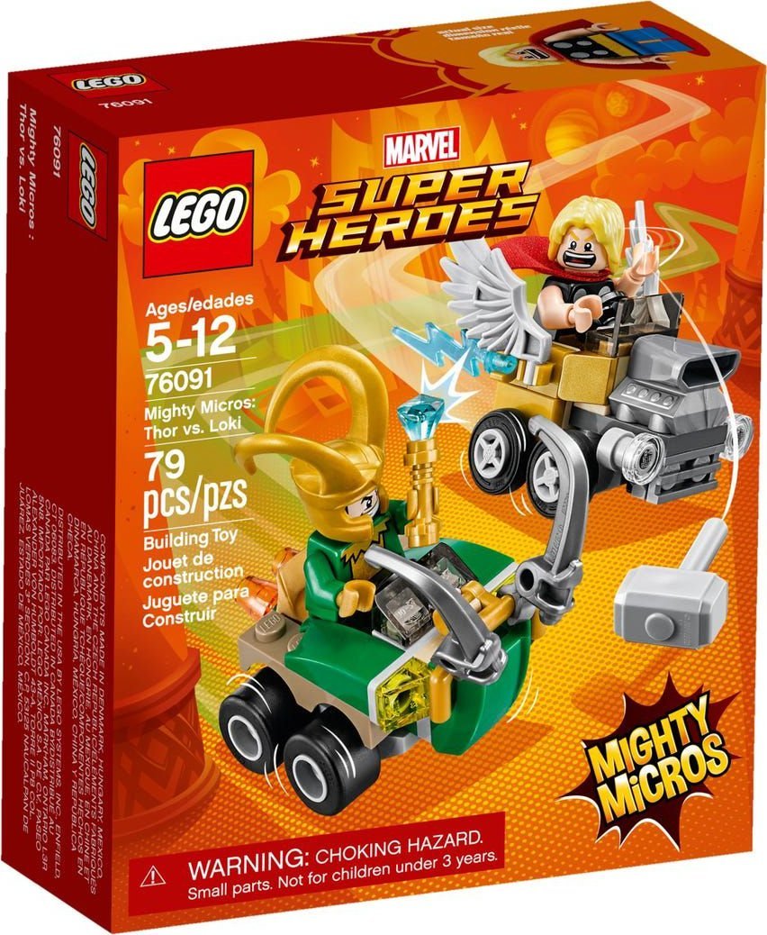 LEGO Marvel Super Heroes Thor vs. Loki (76091)