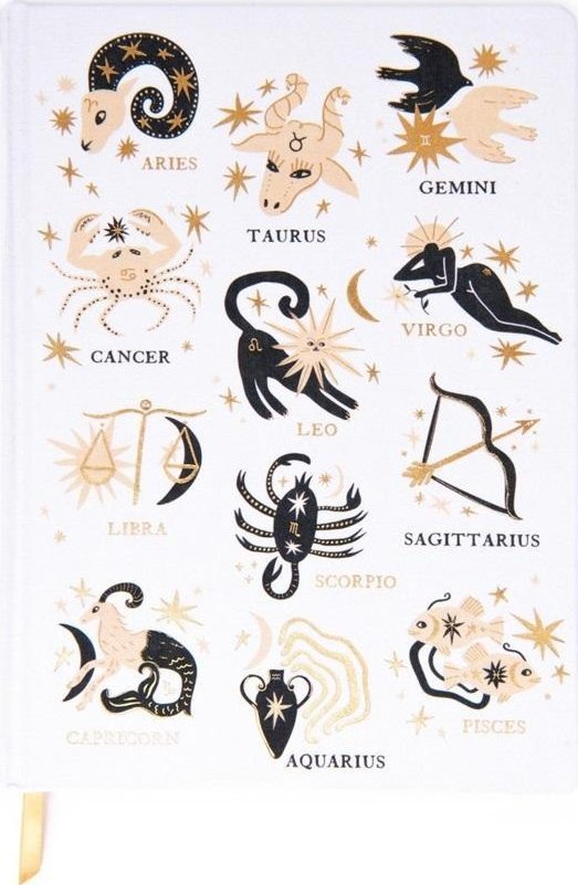 Notatnik aksamitny Jumbo Journal Zodiac