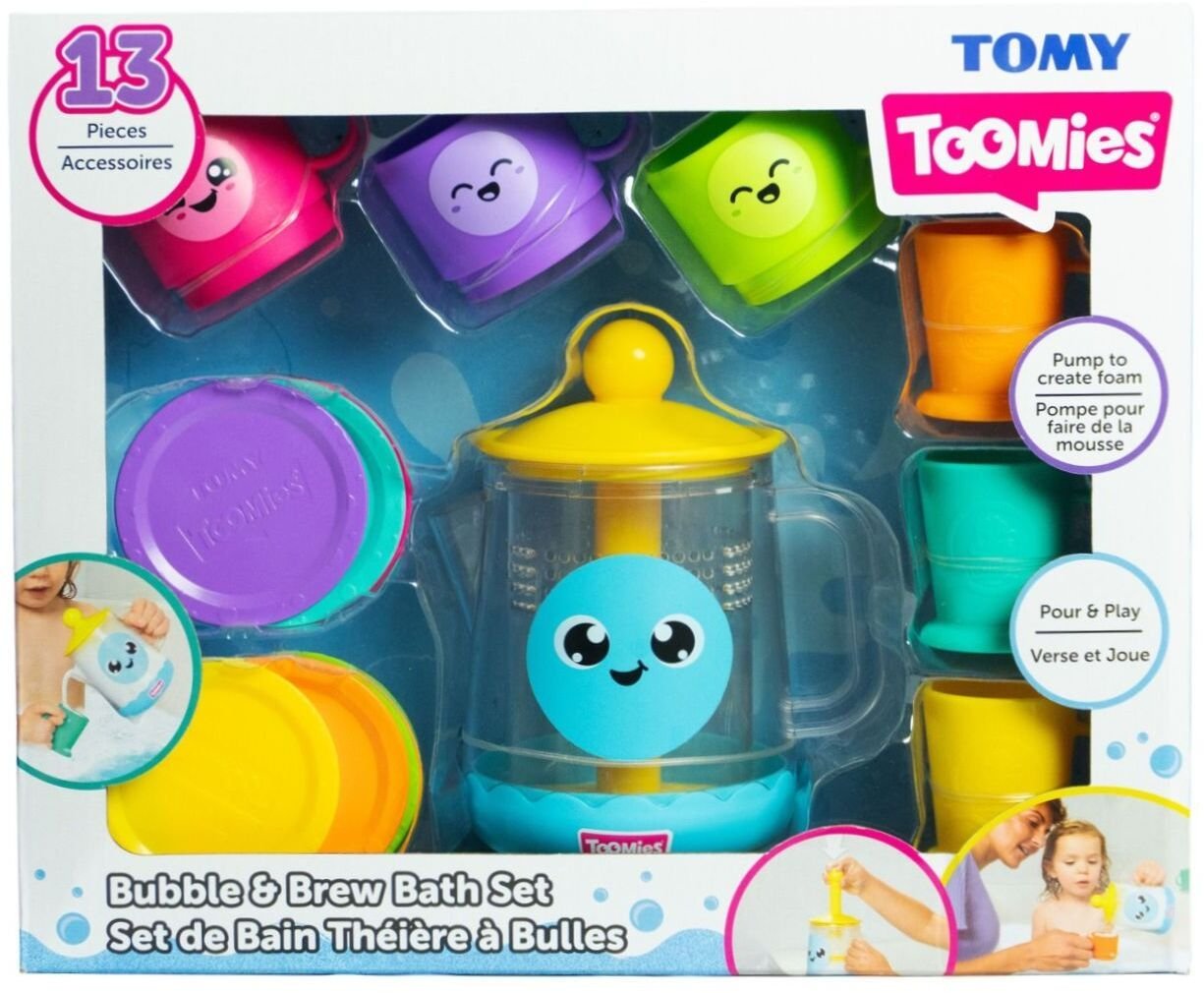 Toomies Bubble & Brew Bath Tea Set