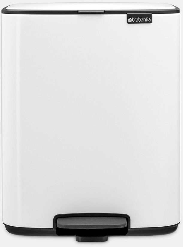 Brabantia Bo Pedal Bin 12L - White