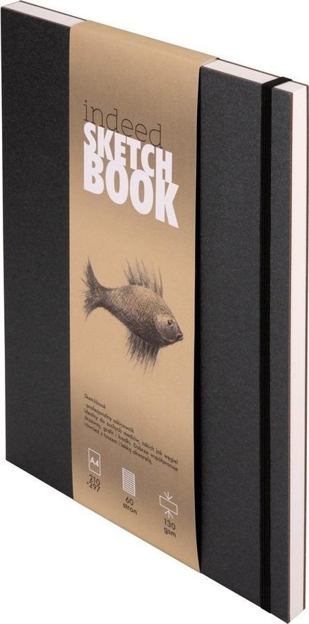 Szkicownik Indeed Sketch Notebook A4 czarny