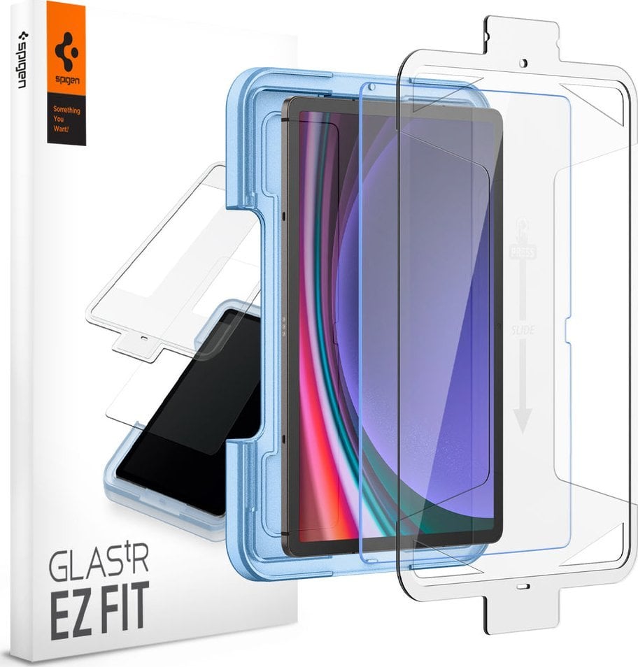 Spigen Spigen Glass tR EZ Fit 1 Pack - Samsung Galaxy Tab S9+