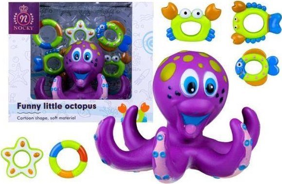 Norimpex PROMO Ośmiornica z akcesoriami do kąpieli 4931