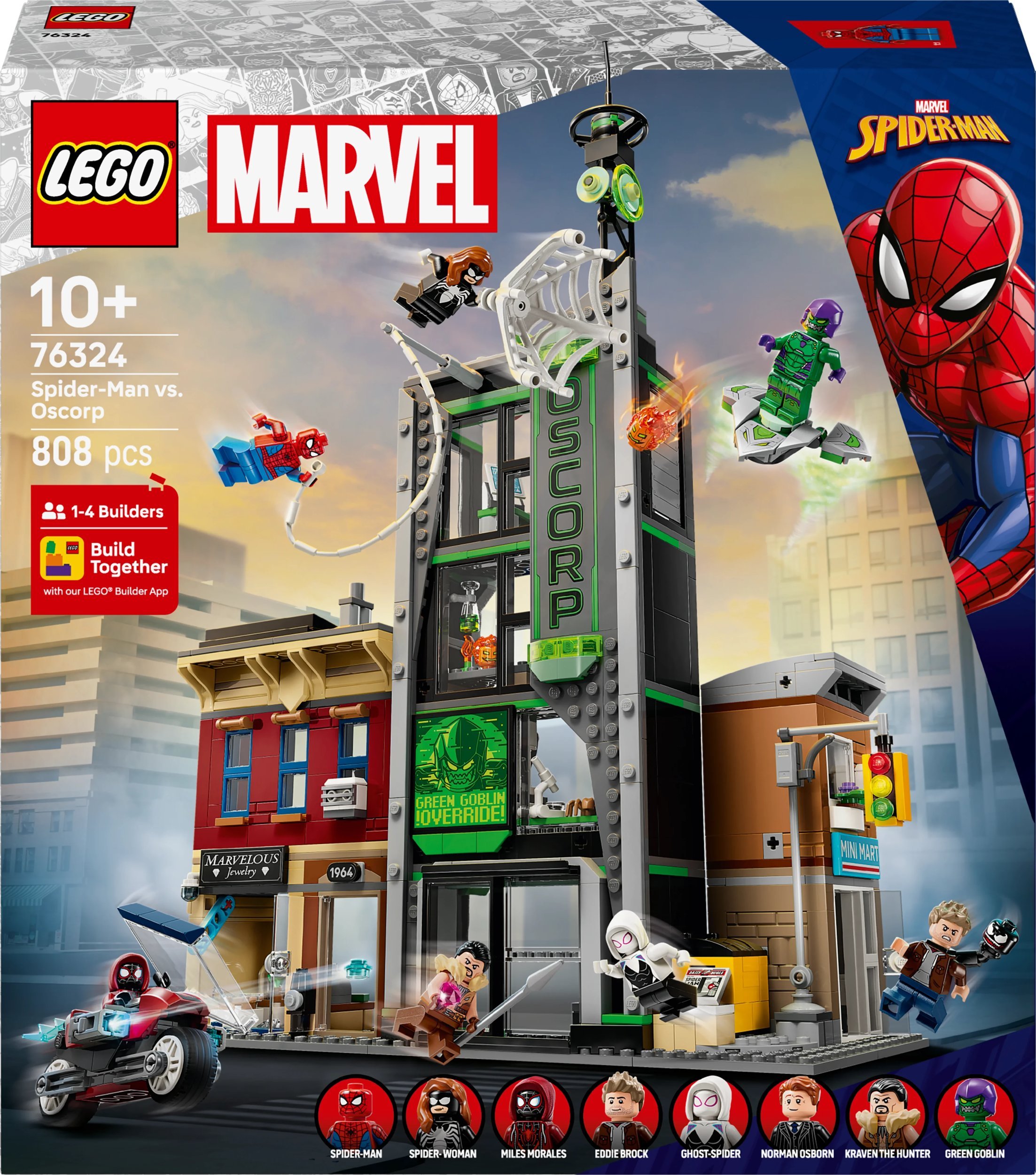 Marvel Spider-Man i Oscorp (76324)