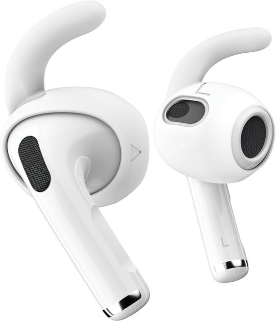Class and Culture LLC KeyBudz EarBuddyz - silikonowe nakładki do AirPods 4. generacji, EarPods (white)