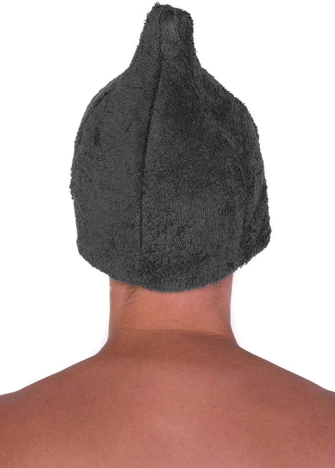 SAUNA CAP COTTON GRAY