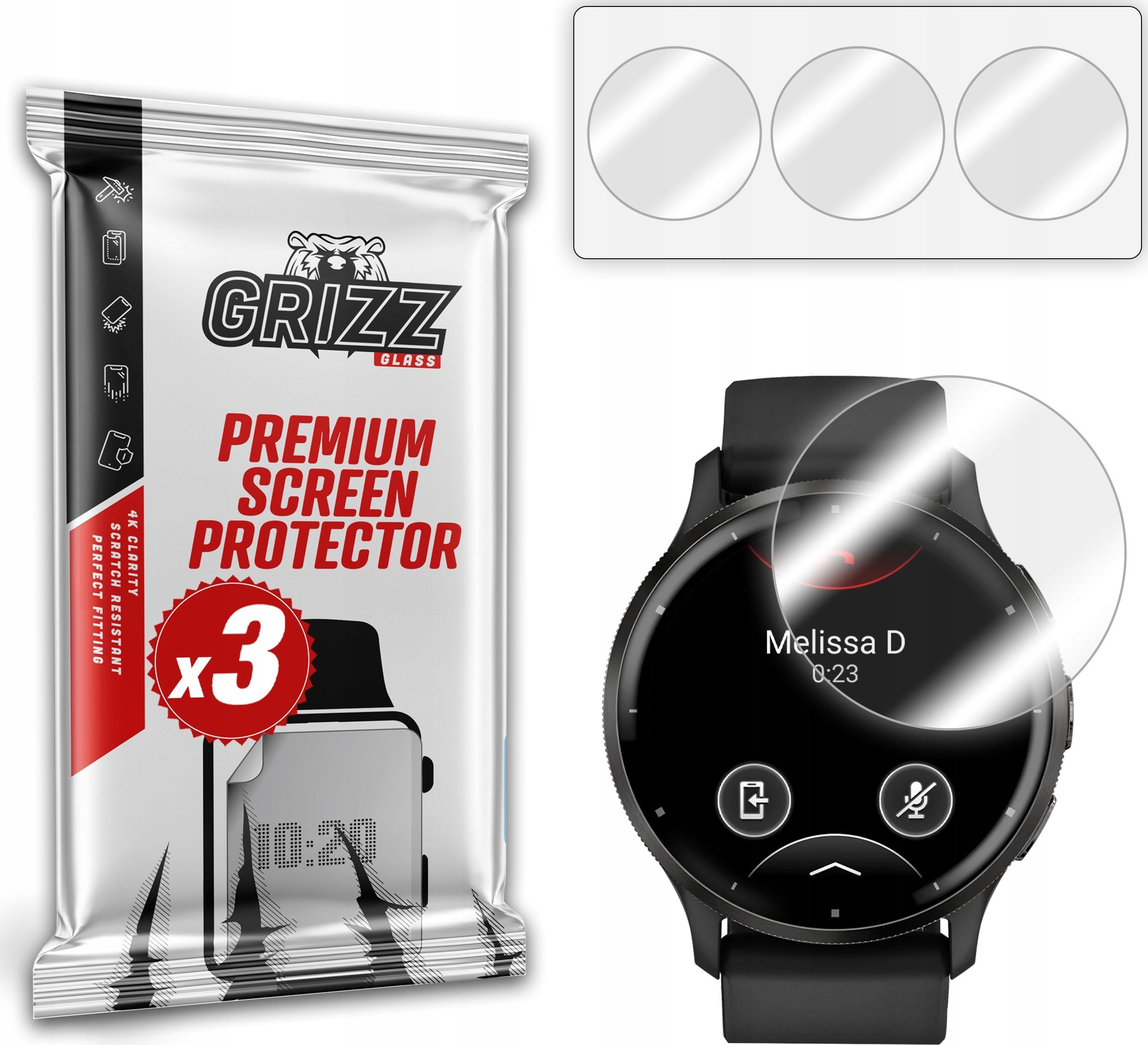 Folia hydrożelowa GrizzGlass Hydrofilm do Garmin Venu 3