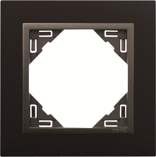Efapel Efapel animato ramka 1-krotna czarny 90910 tps