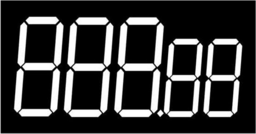 StudioCen Etykiety cenówki do listw kartonowe - 500 sztuk