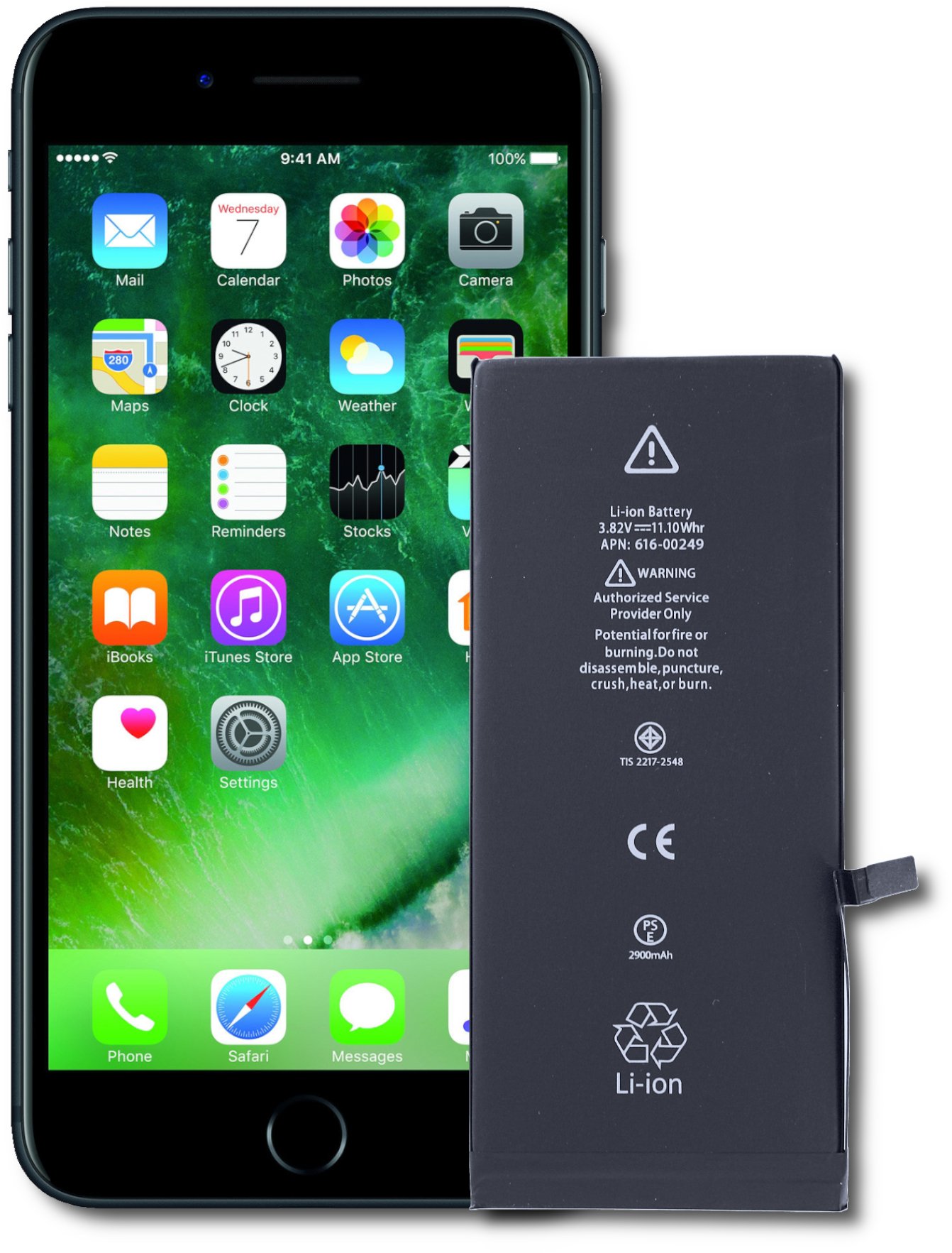 Bateria do iPhone 7 Plus Świeżej Produkcji Nowy Akumlator 2900 mAh