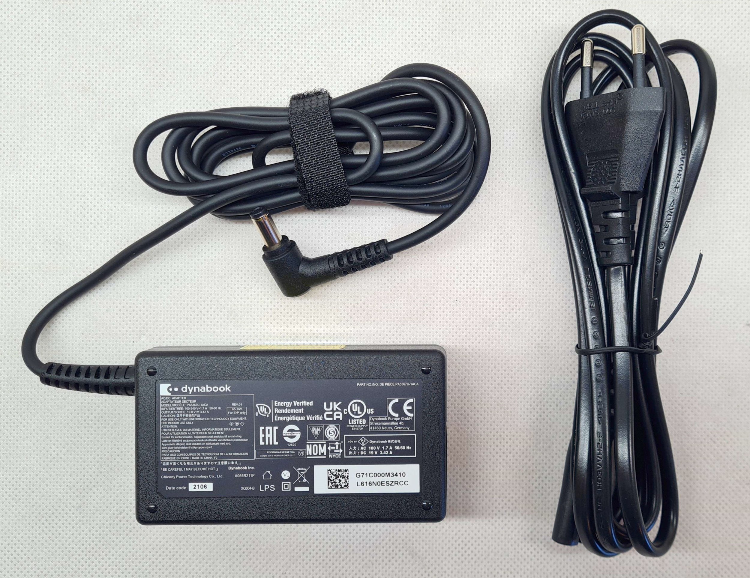 Zasilacz do laptopa Nanevo 65 W, 5.5 mm, 3.42 A, 19 V (PA5367U-1ACA)