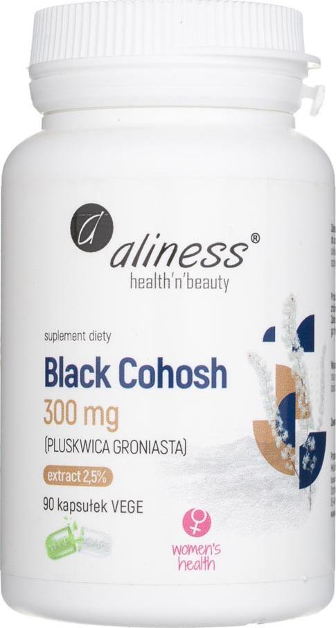 Aliness ALINESS BLACK COHOSH PLUSKWICA GRONIASTA 300MG 90K