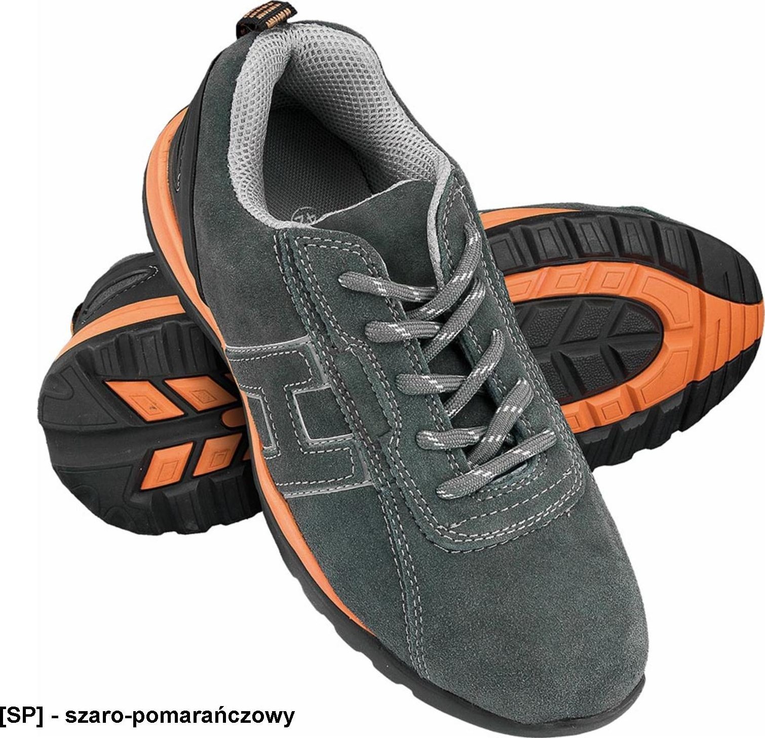 R.E.I.S. BRNEUTRON - zamszowe obuwie ochronne ze stalowym podnoskiem 48