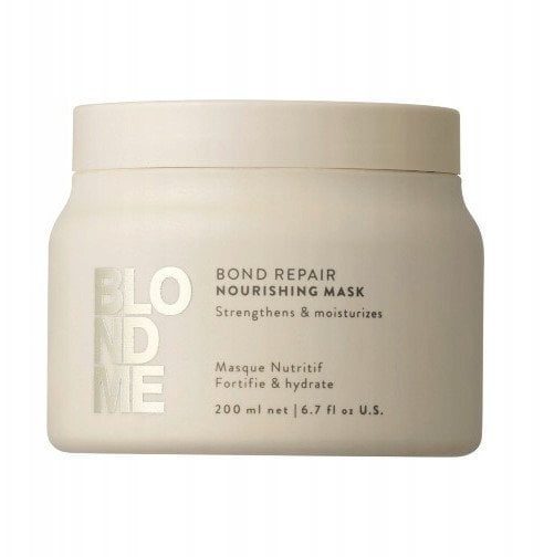 SCHWARZKOPF PROFESSIONAL_BlondMe Bond Repair Nourishing Mask maska do włosów wzmacniająco-nawilżająca 200ml