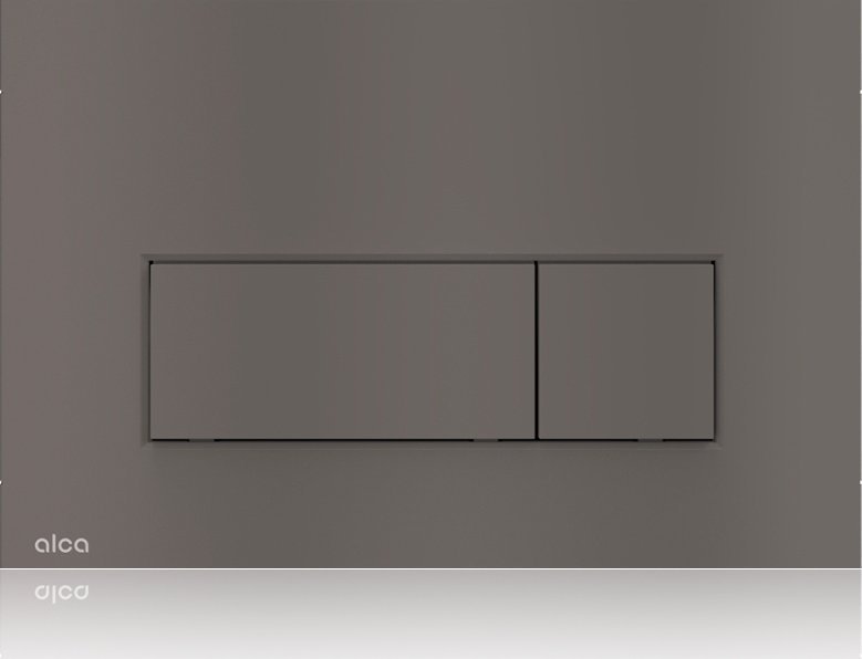 Przycisk spłukujący M57-GM-M / ALCA / THIN / PRZYCISK / GUN METAL-MAT