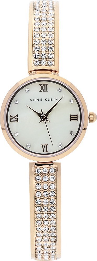 Zegarek Anne Klein Zegarek damski Anne Klein AK-109786CMRG różowe złoto