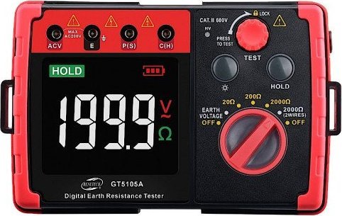 Benetech Miernik rezystancji uziemienia Benetech GT5105A