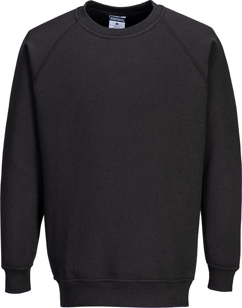 Portwest B300 - Bluza Roma o klasycznym koju - czarny 2XL