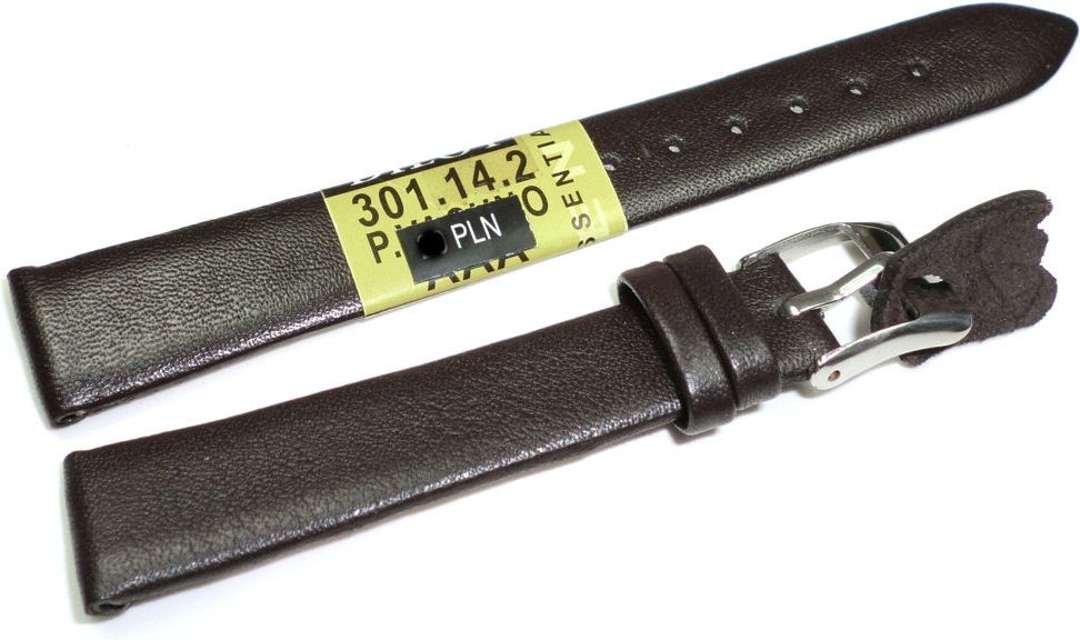 Diloy Skórzany pasek do zegarka 14 mm Diloy 301.14.2