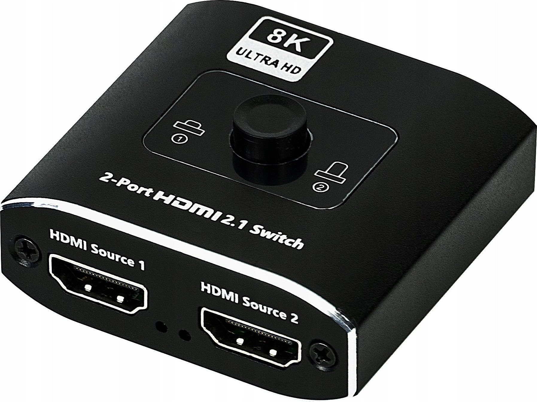 Pawonik Switch HDMI 2.1 2X1 Splitter 1x2 8K@60HZ 4K@120HZ