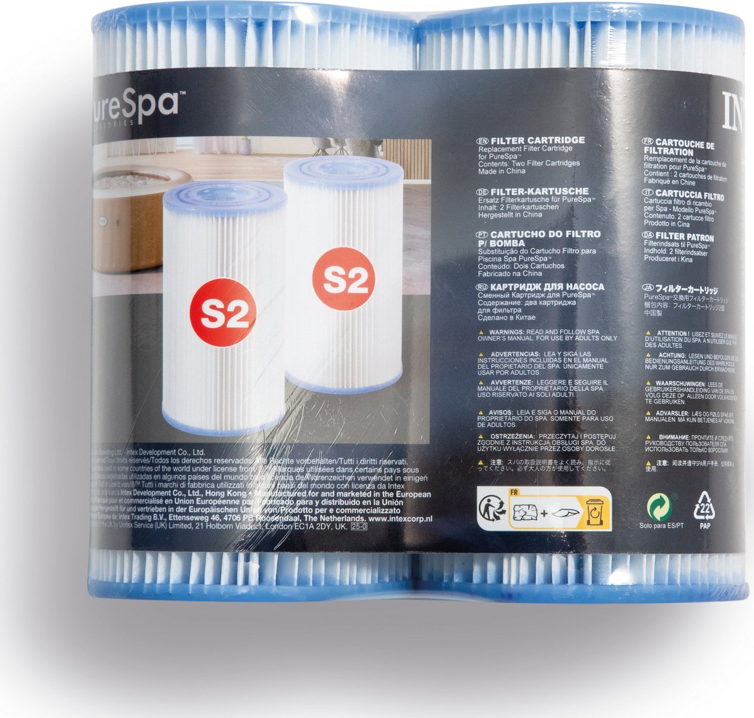 INTEX 29012 2szt FILTR WYMIENNY DO SPA JACUZZI