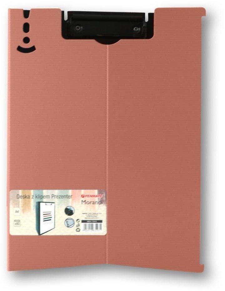 Penmate Deska z klipem A4 Prezenter różowa